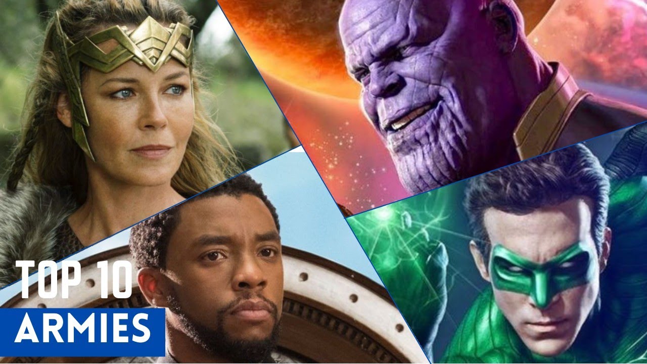 Top 10 Armies In Marvel & DC | Ranking