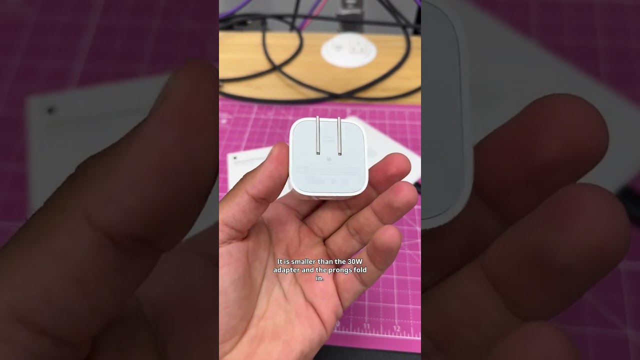 Apple&rsquo;s SECRET new 40W Dynamic Power Adapter with 60W Max (SO TINY!)