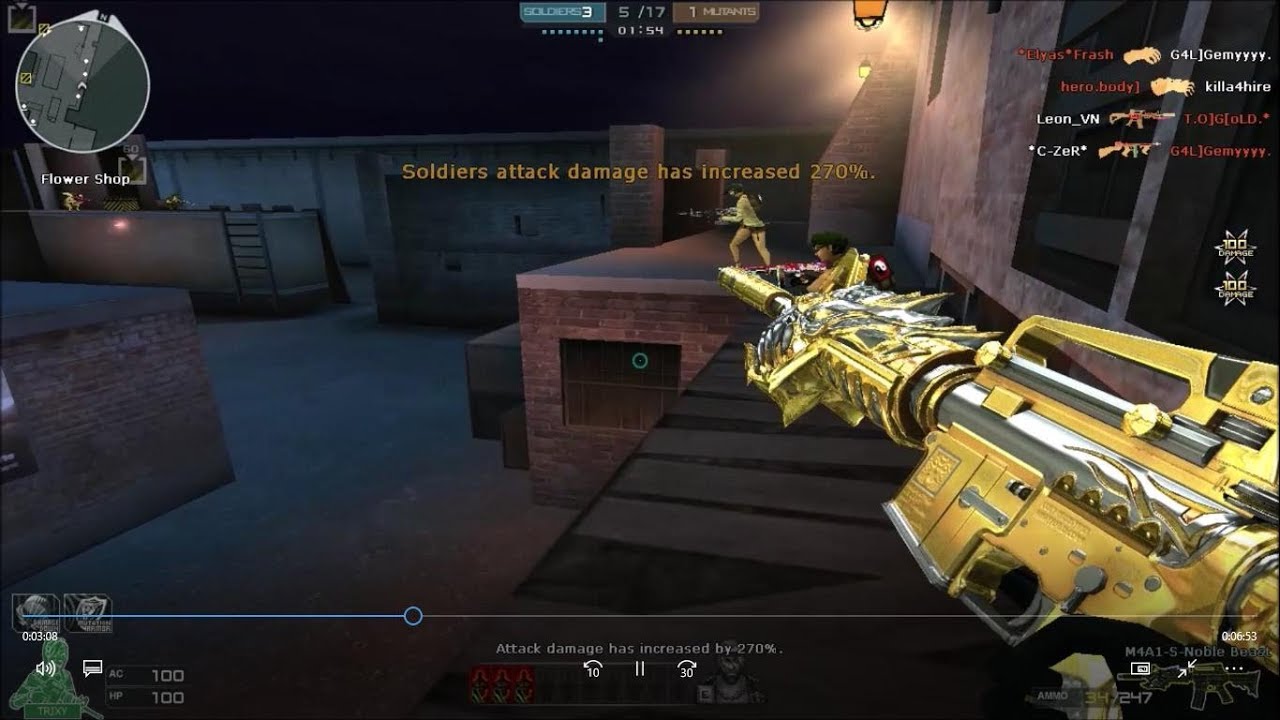Crossfire NA 2.0 : M4A1- S - Noble Beast - VIP mới - Darkage Zombie V4