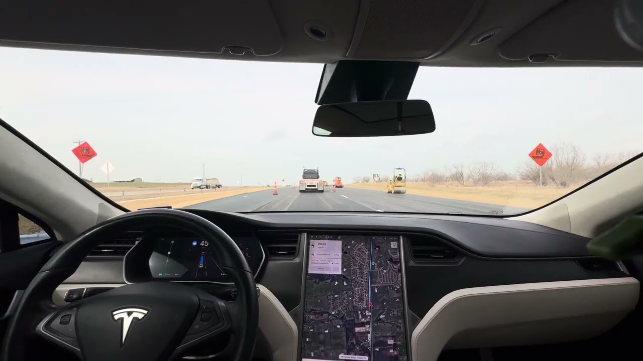 30 miles of Tesla Full Self Driving on Hardware 3 HW3 12.6.4