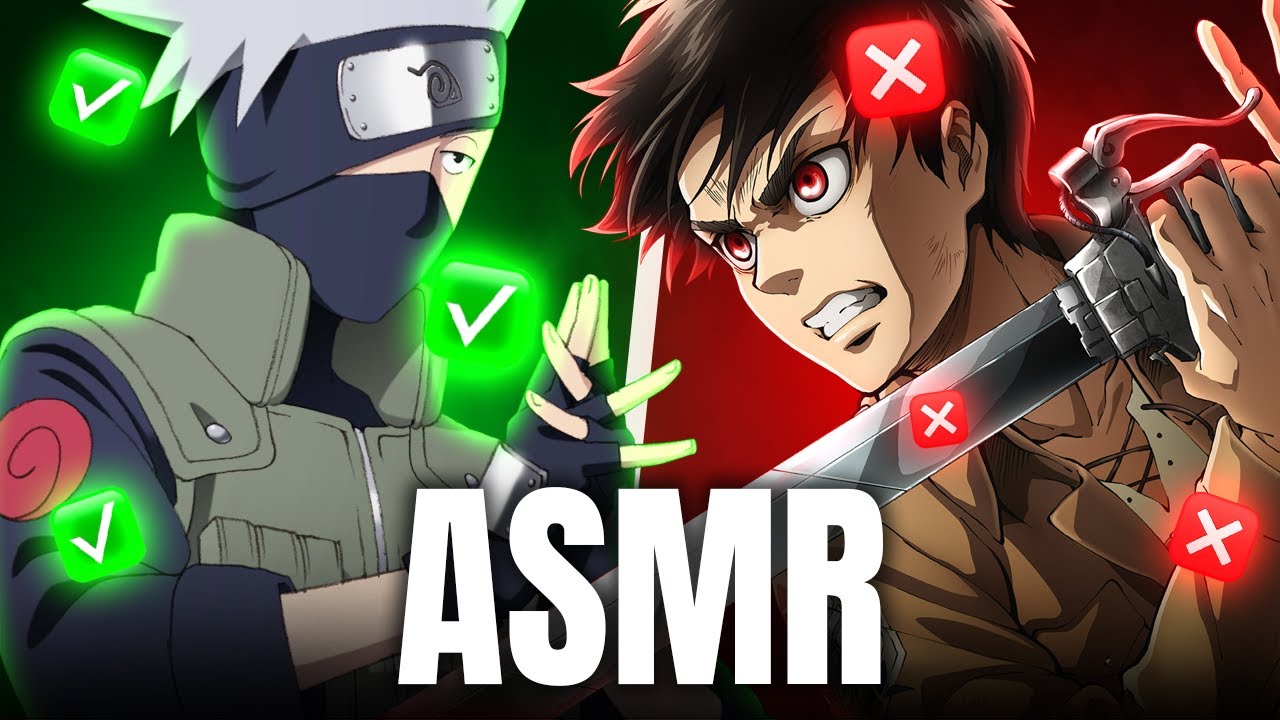 ASMR Je réponds à vos DILEMMES ANIMES ✅❌