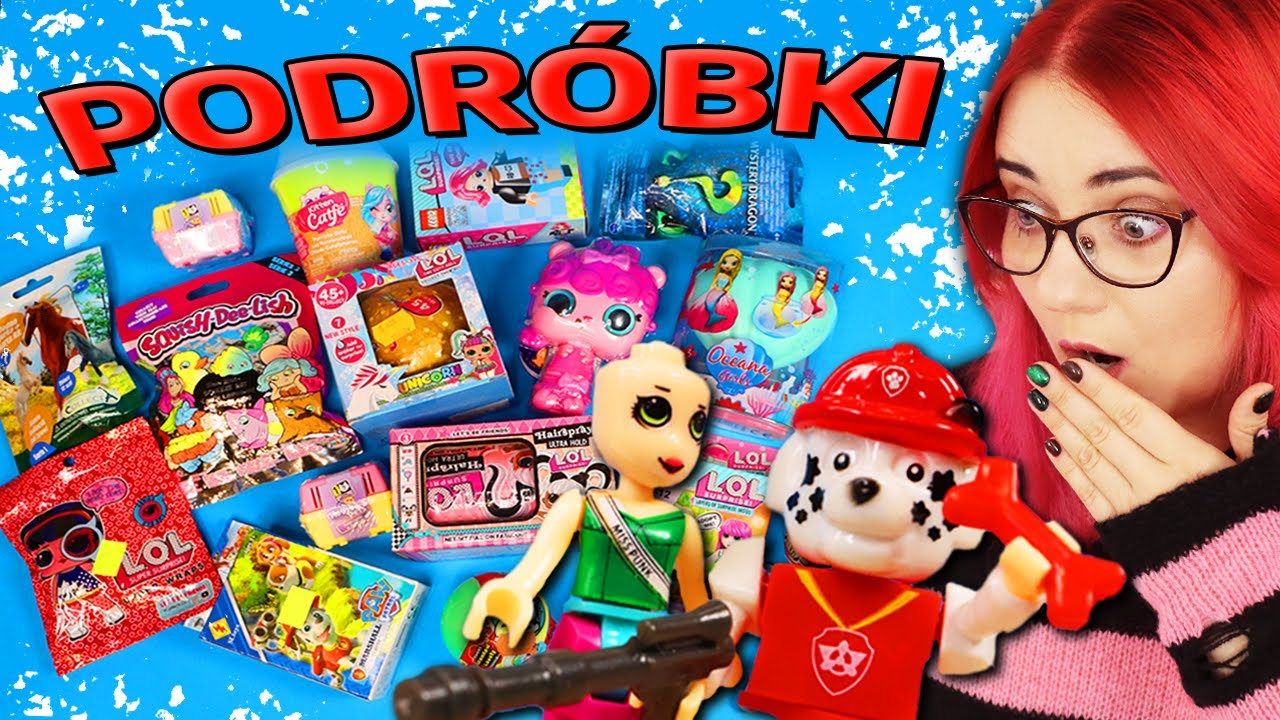 OTWIERAM *podr&oacute;bki* 20 R&Oacute;ŻNYCH NIESPODZIANEK 🤮