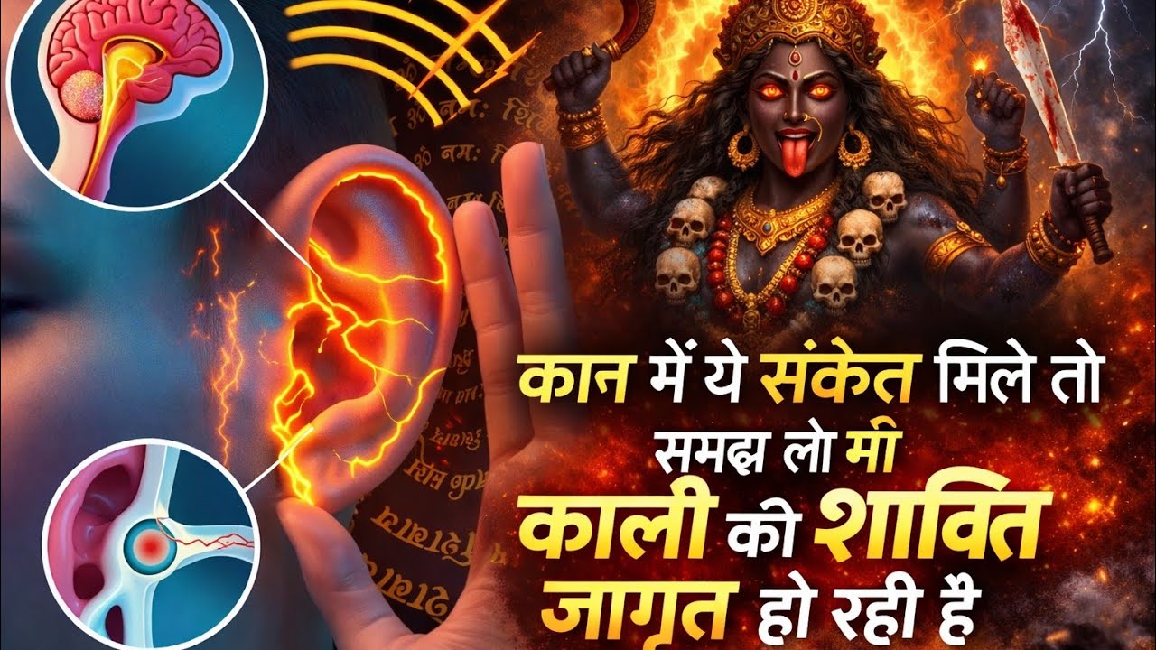 कान में ये संकेत मिलें तो समझ लो माँ काली की शक्ति जागृत हो रही है