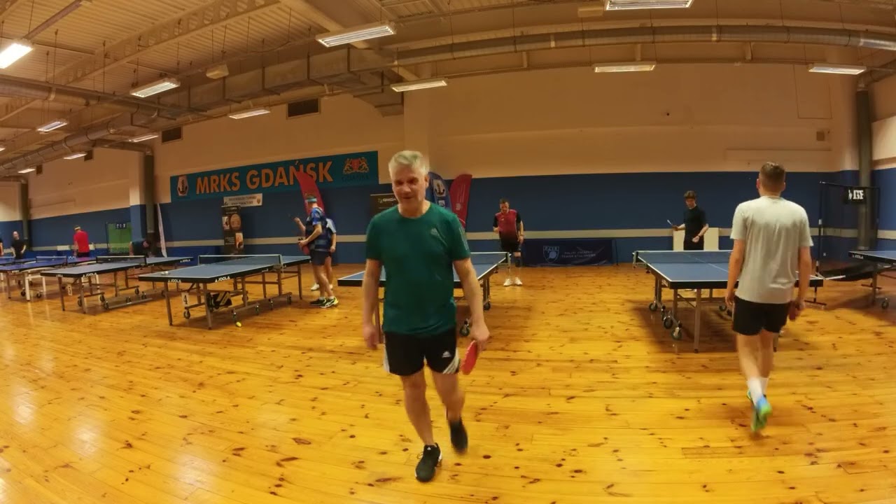 Pojedynek treningowy na hali MRKS Gdańsk. Mark Heliosz vs Marcin Włodarczyk
