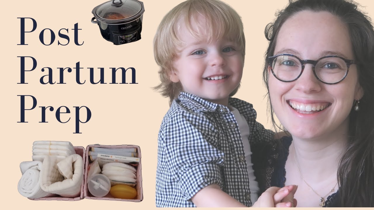 Preparing for post partum with a toddler