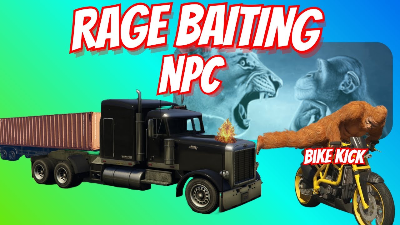 GTA 5: Ten Minutes of NPC Rage Baiting