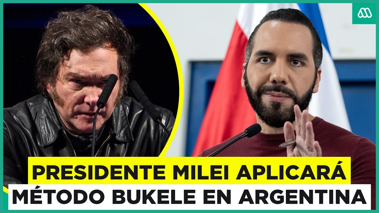 Milei aplica el M&eacute;todo Bukele: &iquest;C&oacute;mo se combatir&aacute; la delincuencia en Argentina?