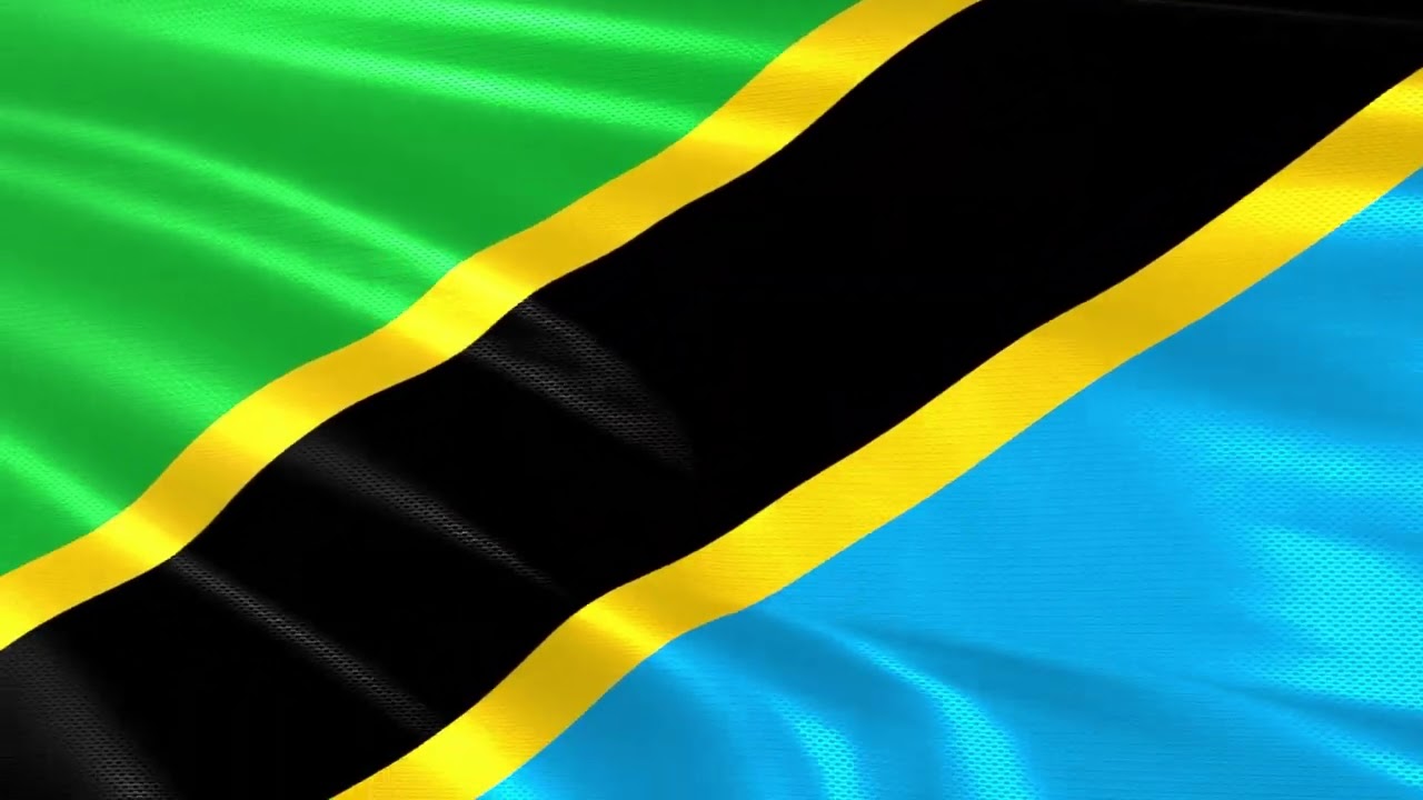 Proposed New National Anthem of Tanzania | Waving Flag Animation