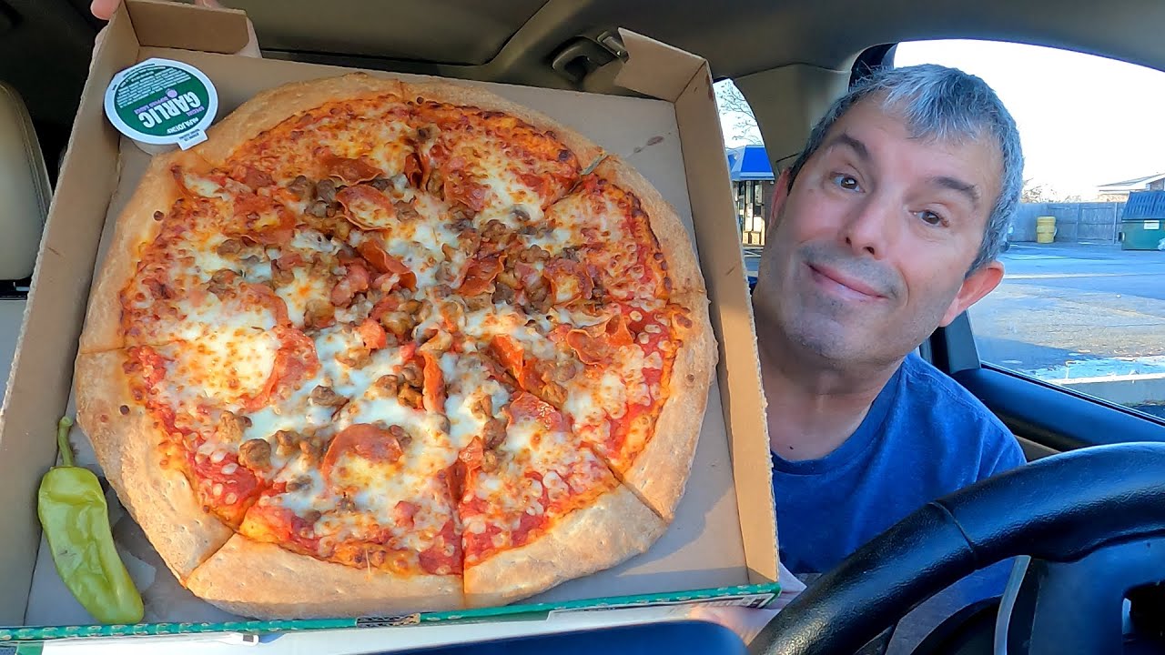 Papa Johns НОВИНКА $9.99 создайте свой собственный обзор пиццы