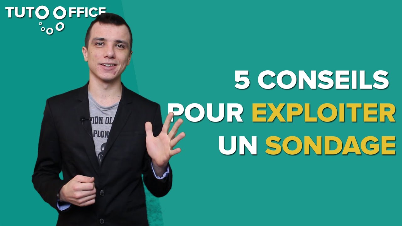 5 Conseils pour Exploiter un Sondage sur Excel plus Efficacement
