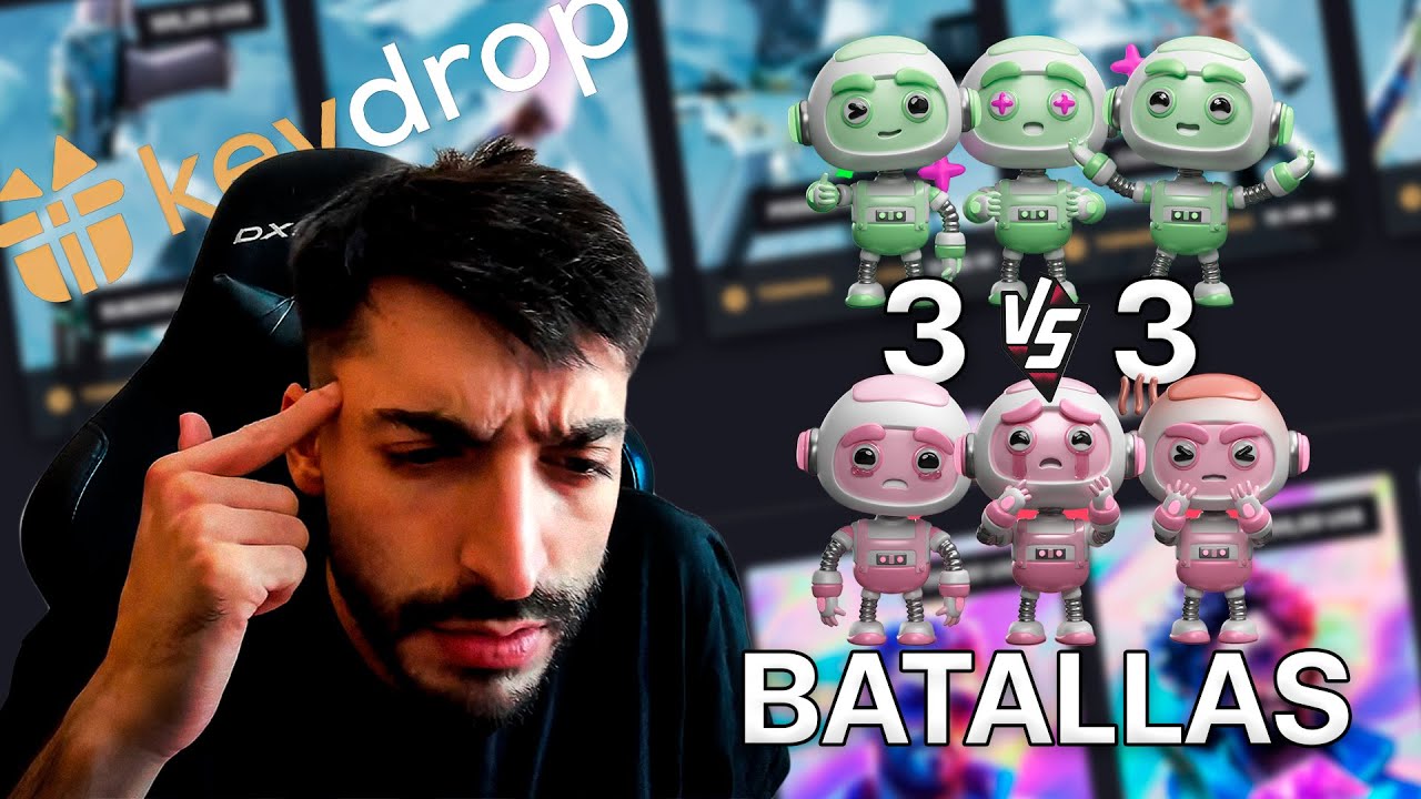 DOMANDO EN BATALLAS DE EQUIPO - KEYDROP