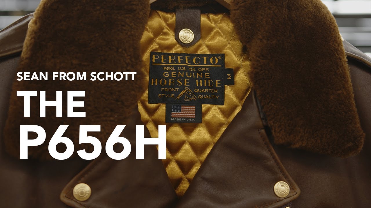 Sean From Schott | The P656H: Soft Horween Perfecto Jacket