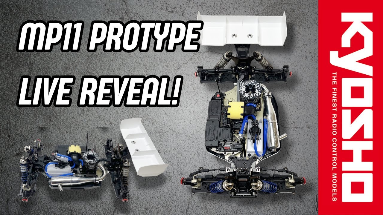 MP11 [PROTOTYPE] Live Reveal Replay｜The 1:8 buggy set to redefine RC competition! 🔥