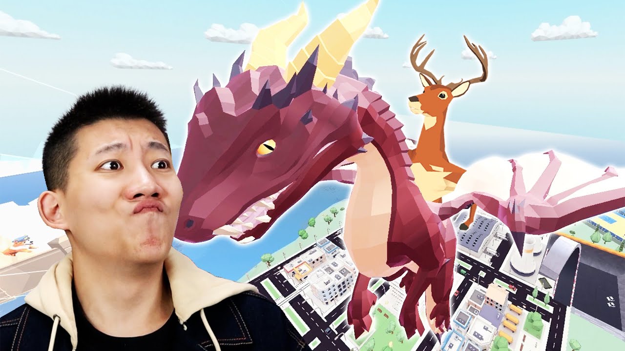 我騎上了噴火龍！非常普通的鹿結局，鹿模擬器 DEER Simurator【鯉魚Ace】