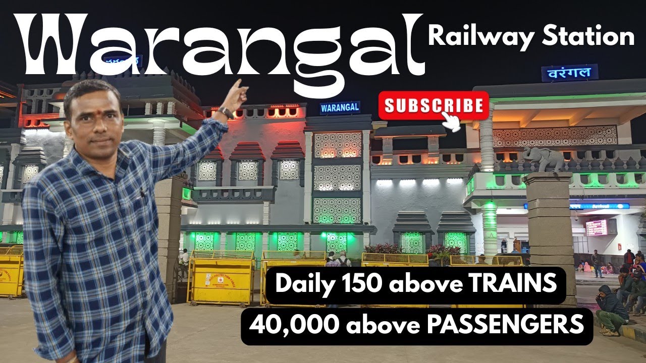 Warangal Railway Station Renovation Works are Under progres|One of the Busiest Station in Telangana|