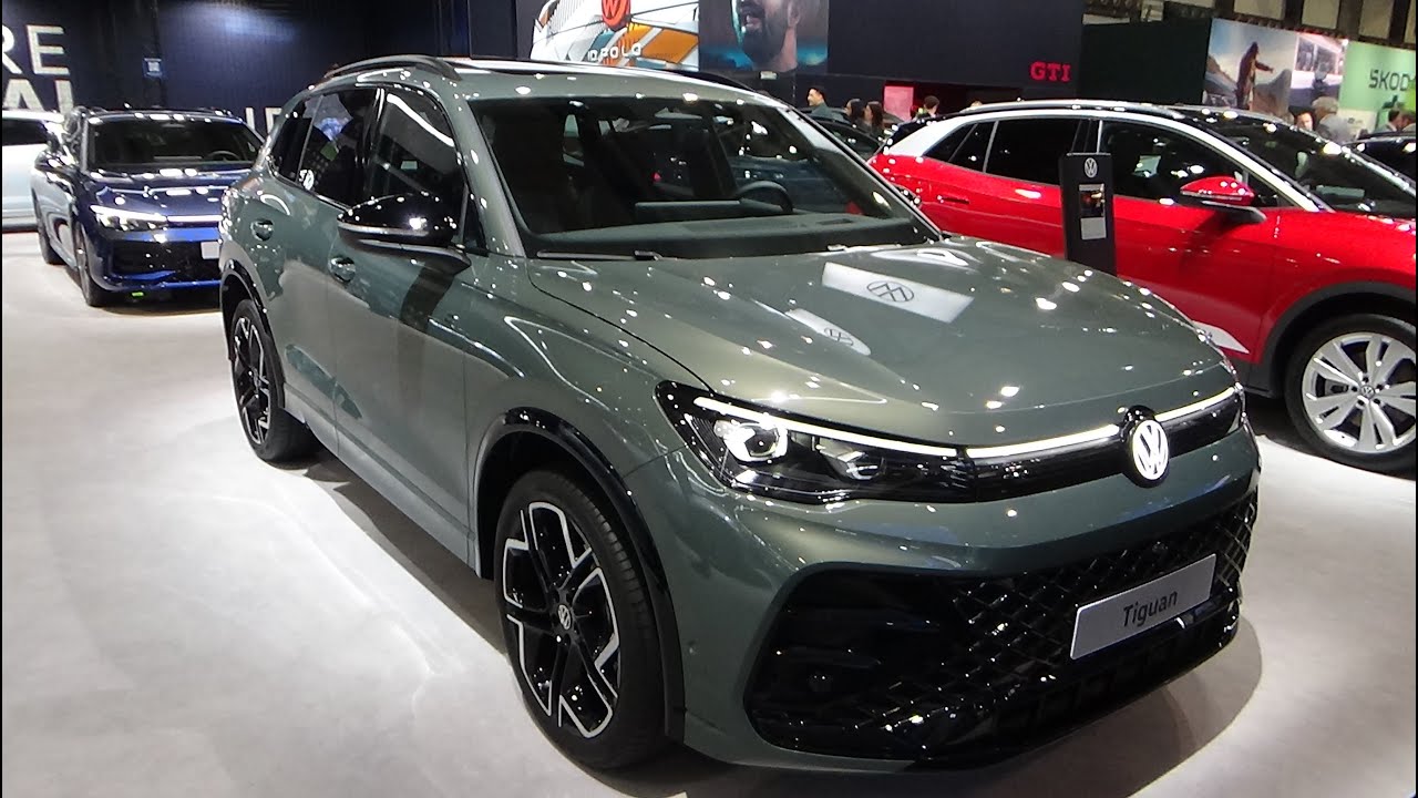 2026 Volkswagen Tiguan R-Line - Exterior and Interior - Brussels Motor Show 2026