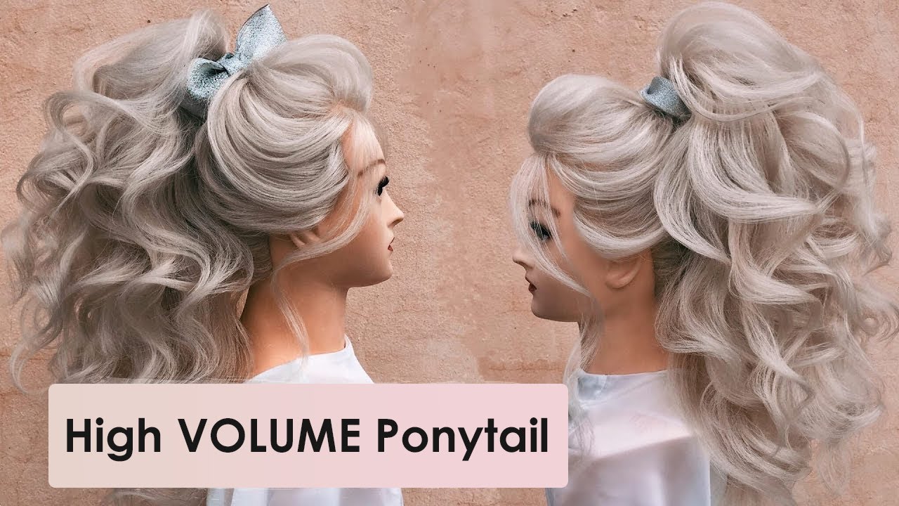 High VOLUME Ponytail | Hairstyle For Wedding