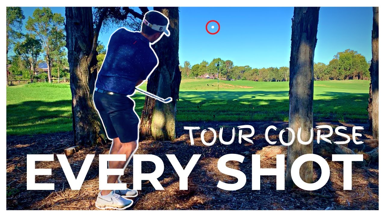 Every Shot of a 1 Handicap Golfers round (in 9 minutes).