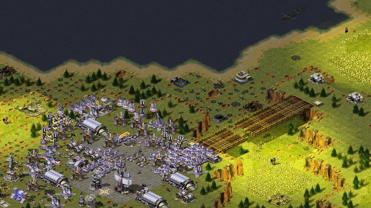 War DAY | France vs 7 random | 7 vs 1 | Red ALert 2 | Exra hard AI
