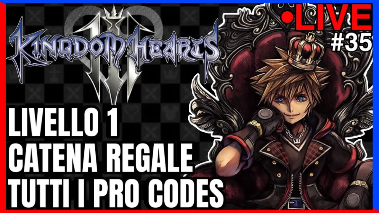 CUBI SCONFITTI! KINGDOM HEARTS 3 A LIVELLO 1! LIVE