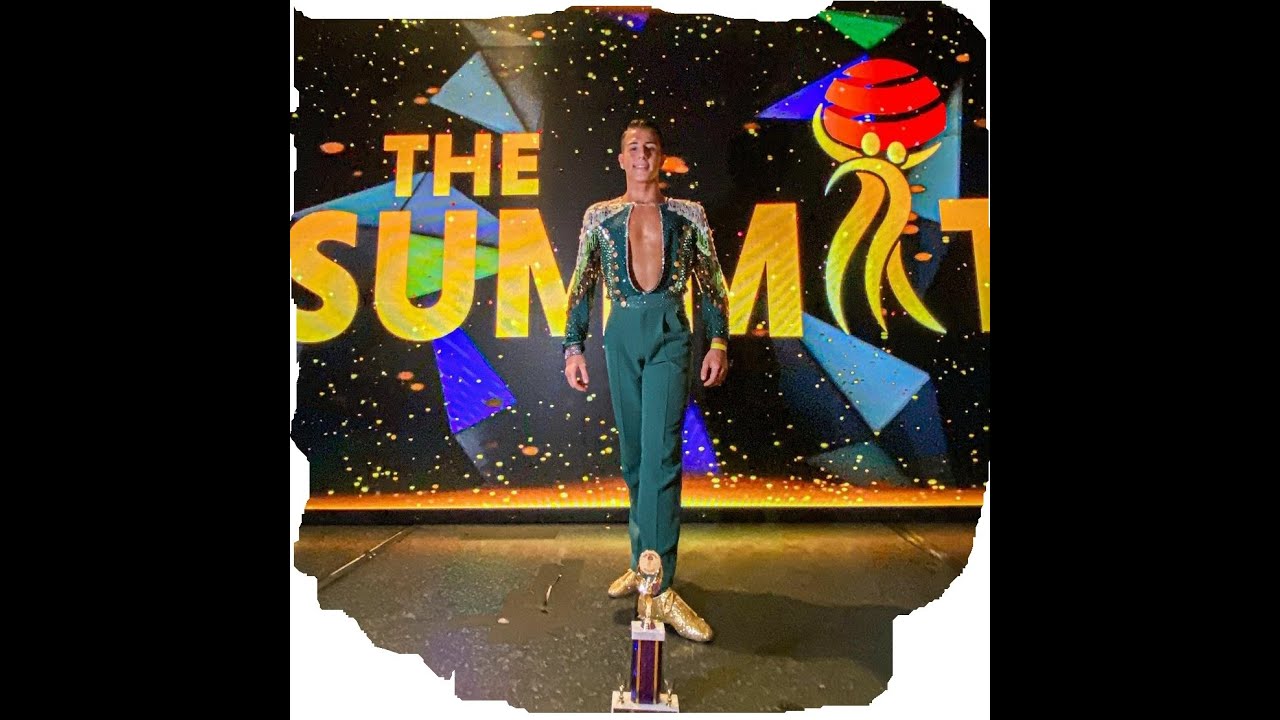 The Summit Championship_2023 Cristian Vergari_3rd Place Professional Men Solo Salsa Showcase