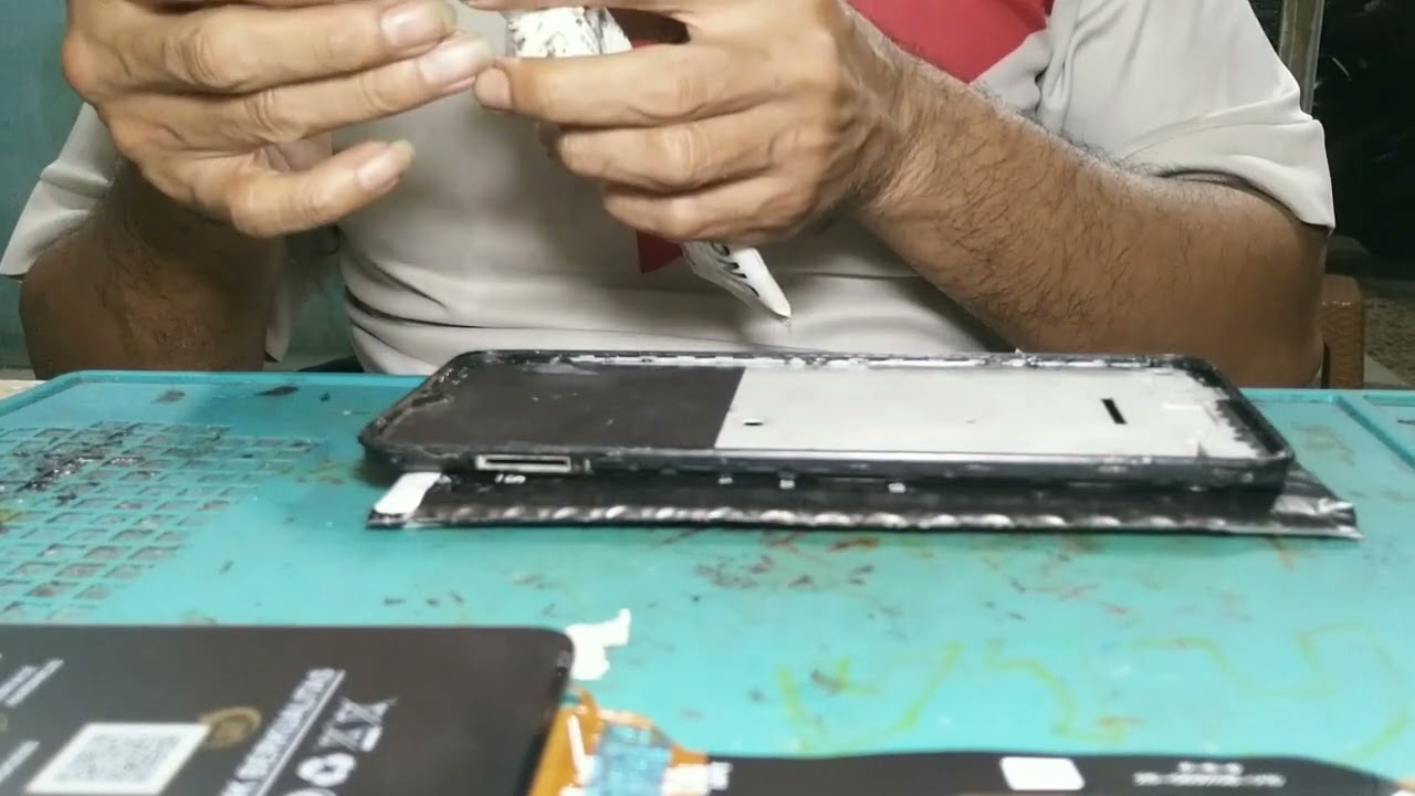 Cara mengganti lcd Infinix hote 10 play 