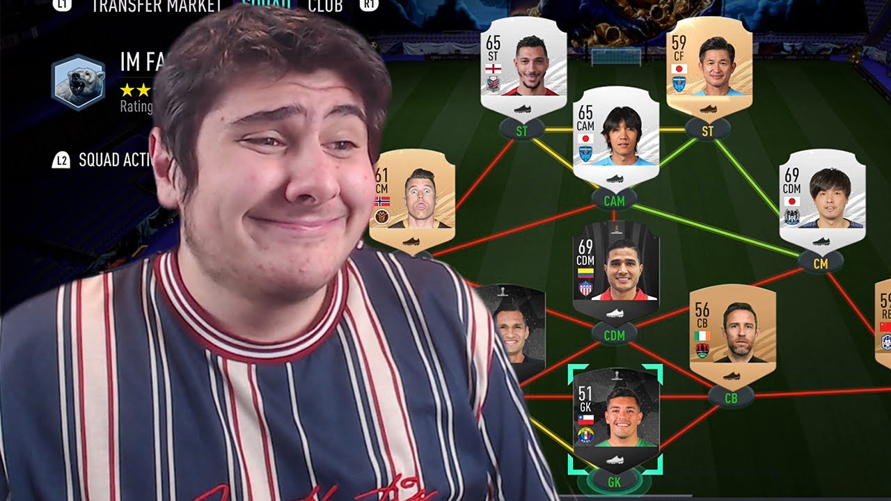 Using the SLOWEST Team in FUT Champs until I win a game... (FIFA 21)