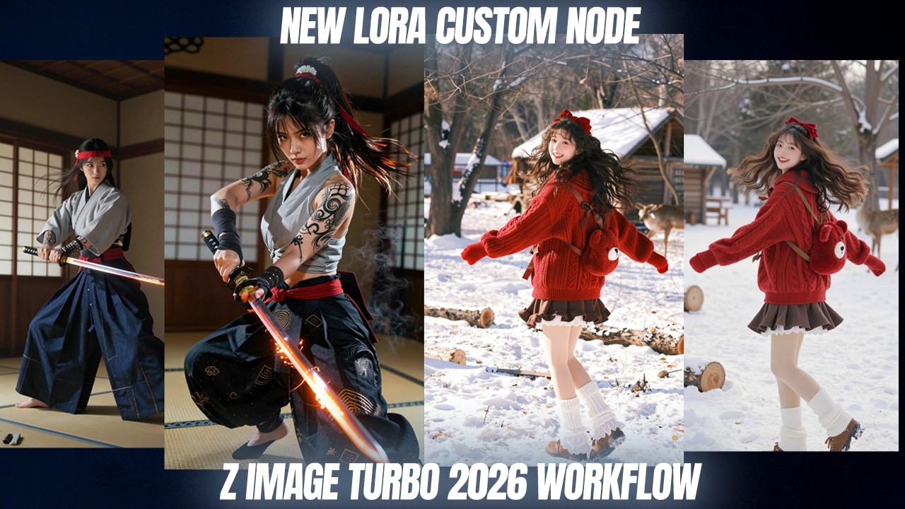 Z-Image Turbo 2026: Next Level LoRA Node & Auto Prompts