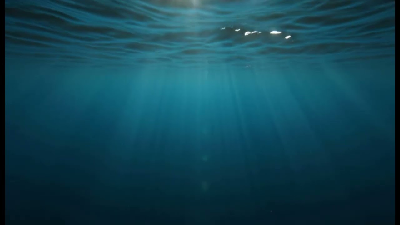Sun Rays in Water 🌊 | Calm Underwater Light Ambience for Relaxation & Sleep
