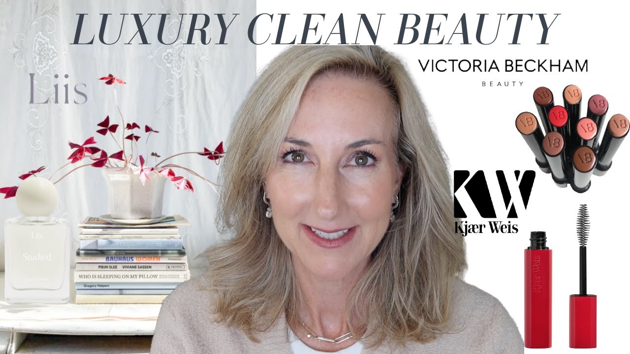 GRWM | LUXURY CLEAN BEAUTY |NEW!  KJAER WEIS IM POSSIBLE MASCARA | VICTORIA BECKHAM | LIIS FRAGRANCE