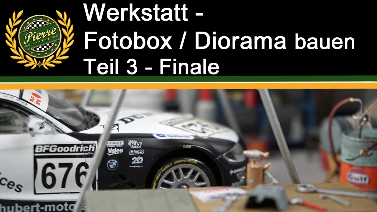 Werkstatt - Fotobox / Diorama bauen - Teil 3 - Finale
