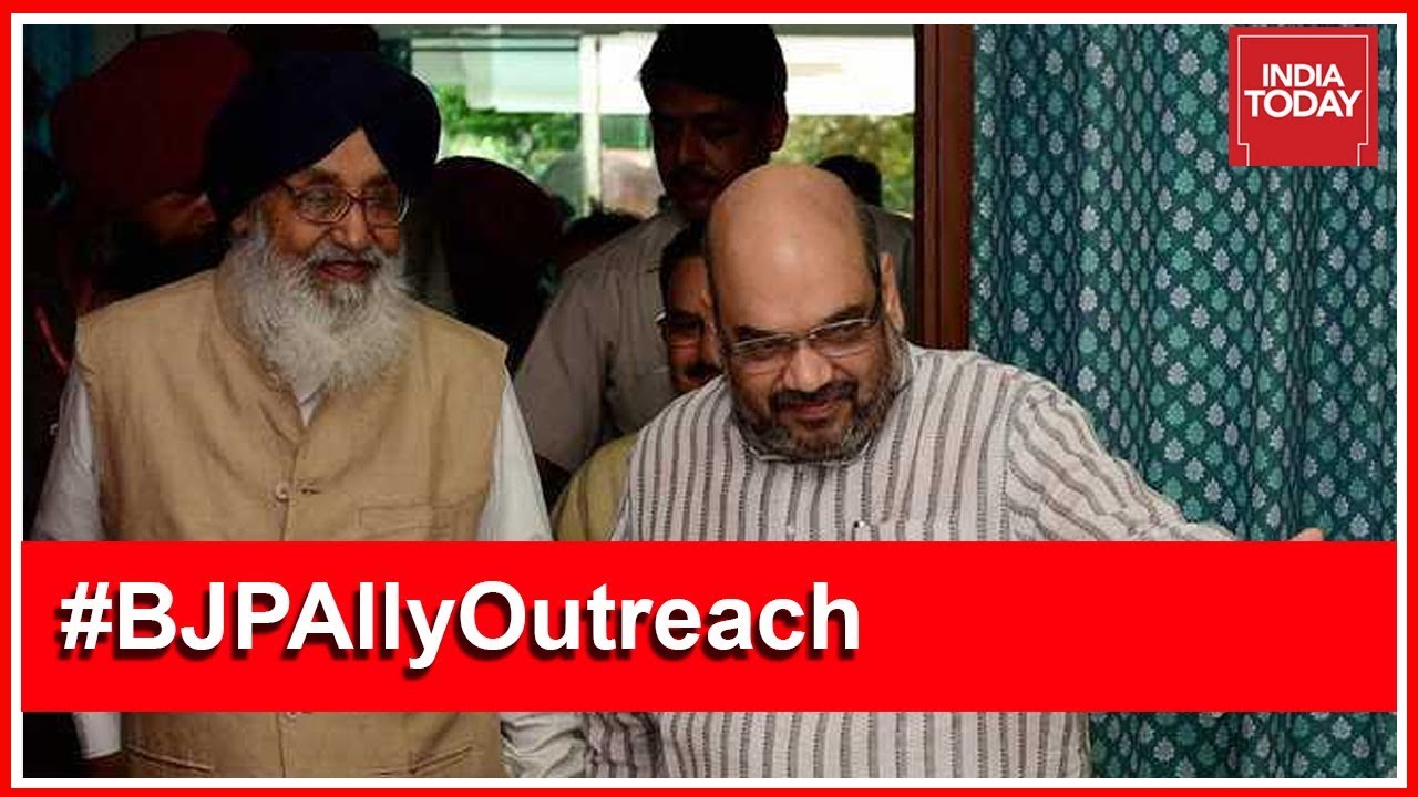 BJP's Mega Ally Outreach: Amit Shah To Meet Akali Dal In Chandigarh, Shah To Woo Badals