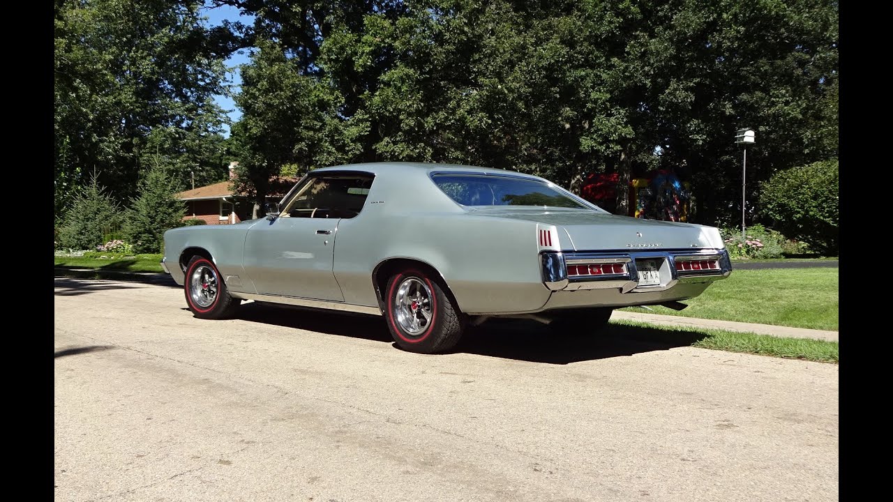 1970 Pontiac Grand Prix Model J in Silver Paint & Engine Sound on My Car Story with Lou Costabile