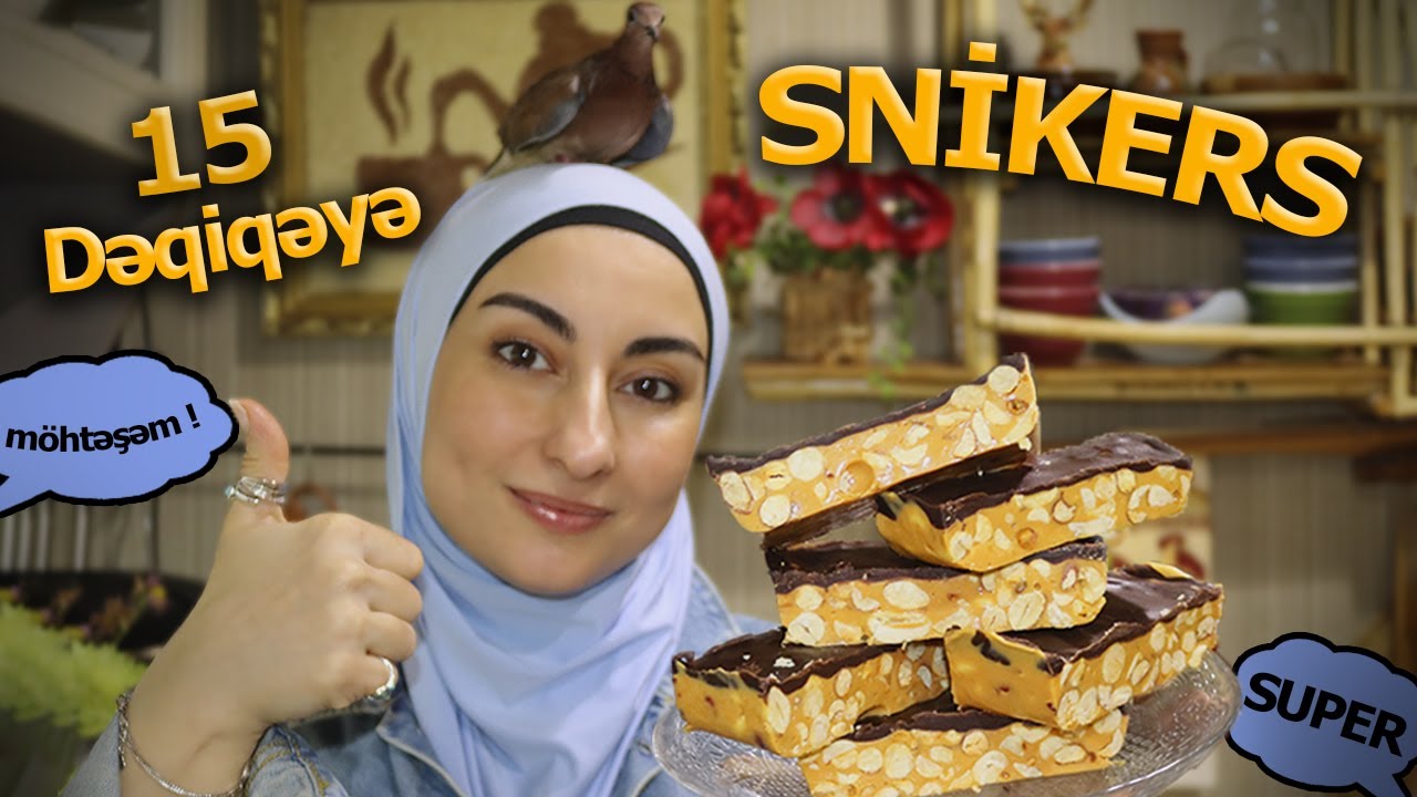 🔴15 DƏQİQƏYƏ - SNİKERS🍫