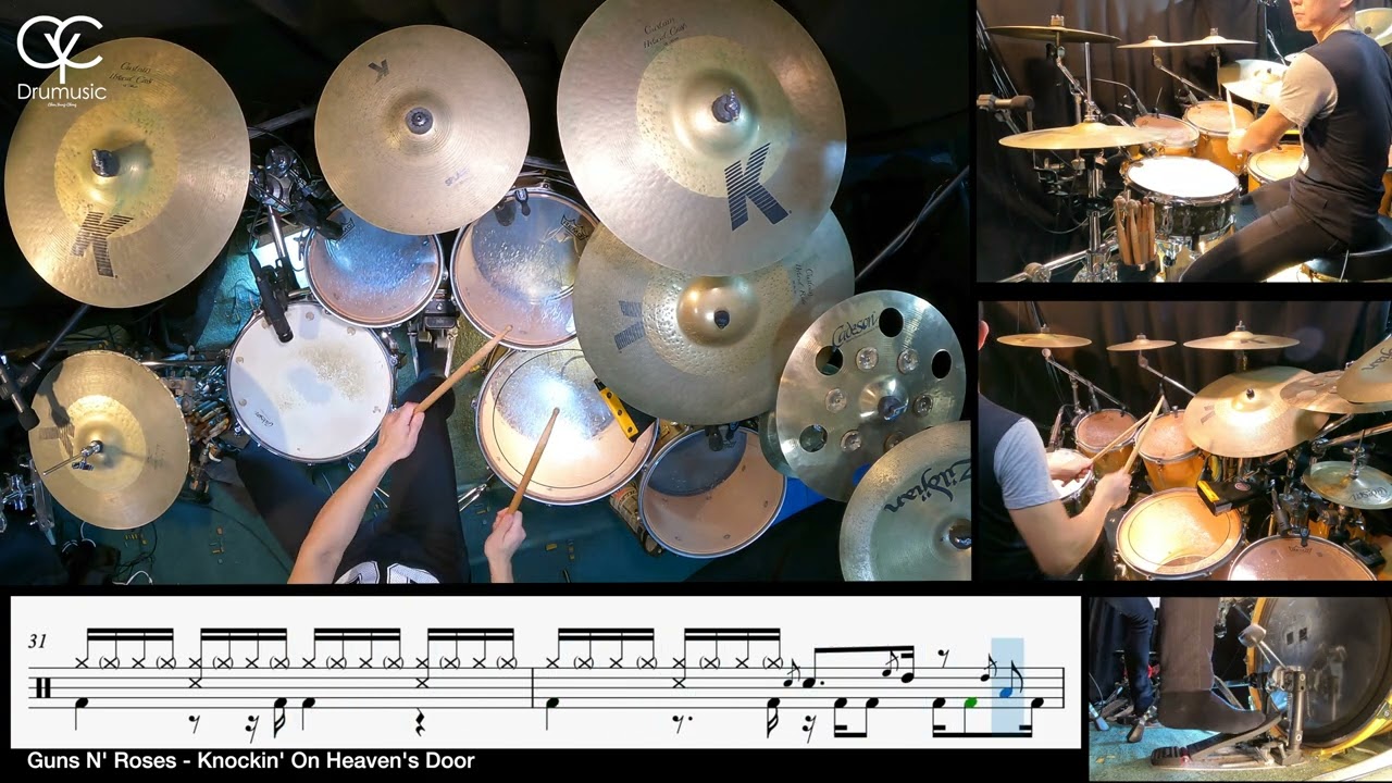 Knockin' On Heaven's Door - Guns N' Roses / Drum Cover By CYC (