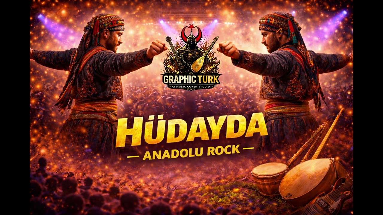 Hüdayda – Anadolu Rock Cover | GraphicTurk