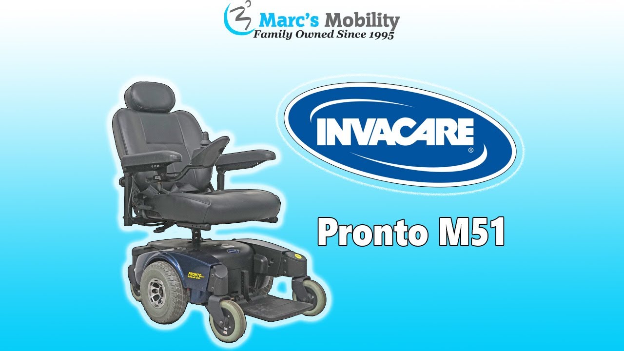 Pronto M51 Sure Step in Blue Basic Powerchair - Review #7053