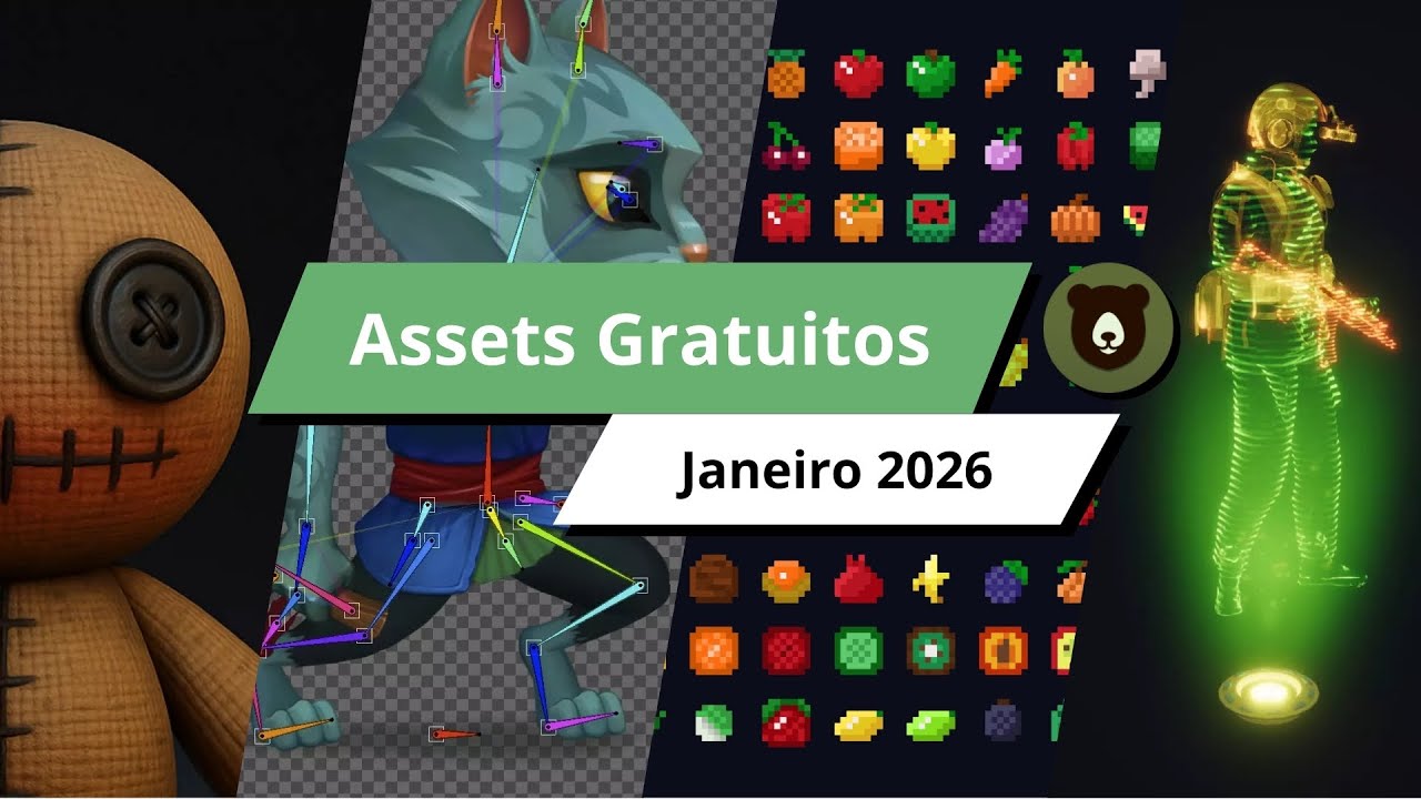 Assets Gratuitos - Janeiro 2026