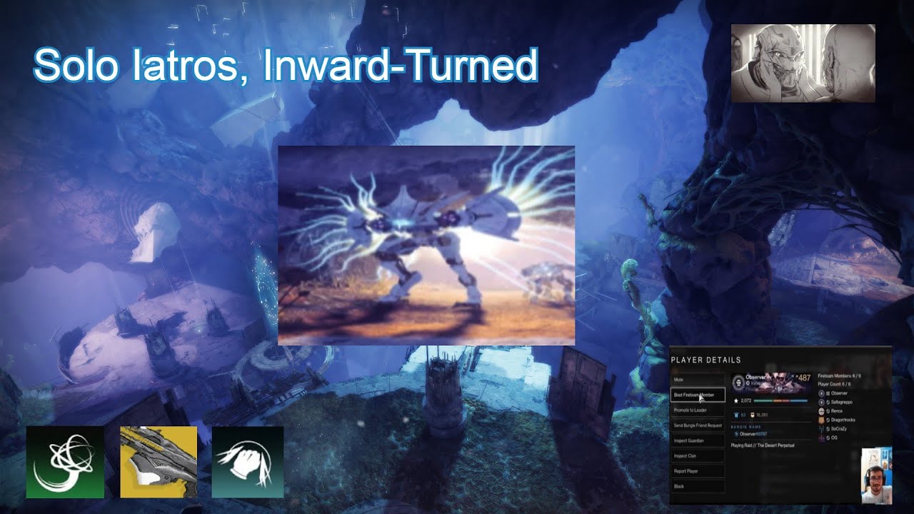 Solo Iatros, Inward-Turned | Renegades | Destiny 2