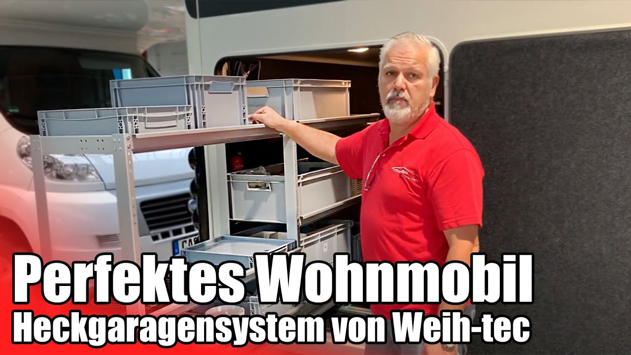 Perfektes Wohnmobil Heckgaragensystem von Weih-tec Teil 1