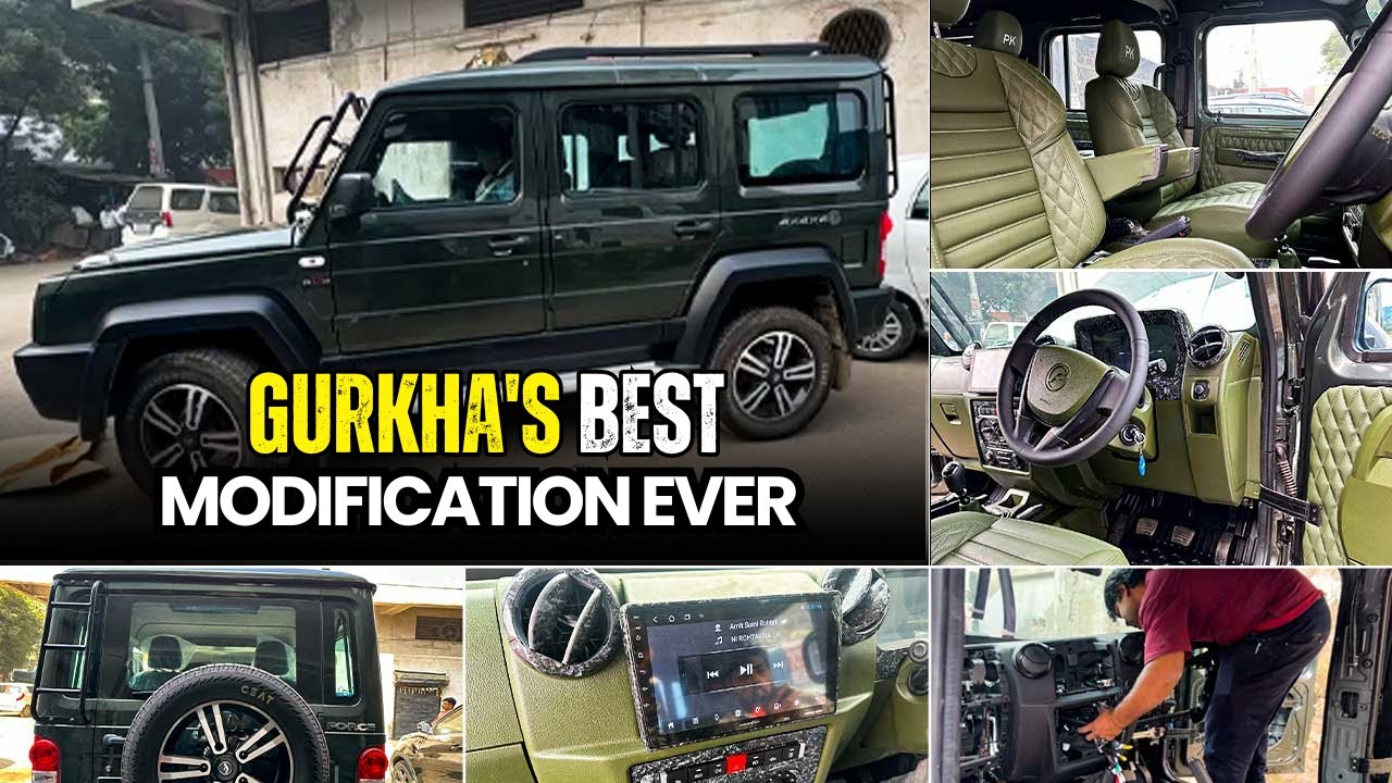 Gurkha's Best Modification Ever | Pegasus Premium | #gurkha #modification #offroad #carmodifications