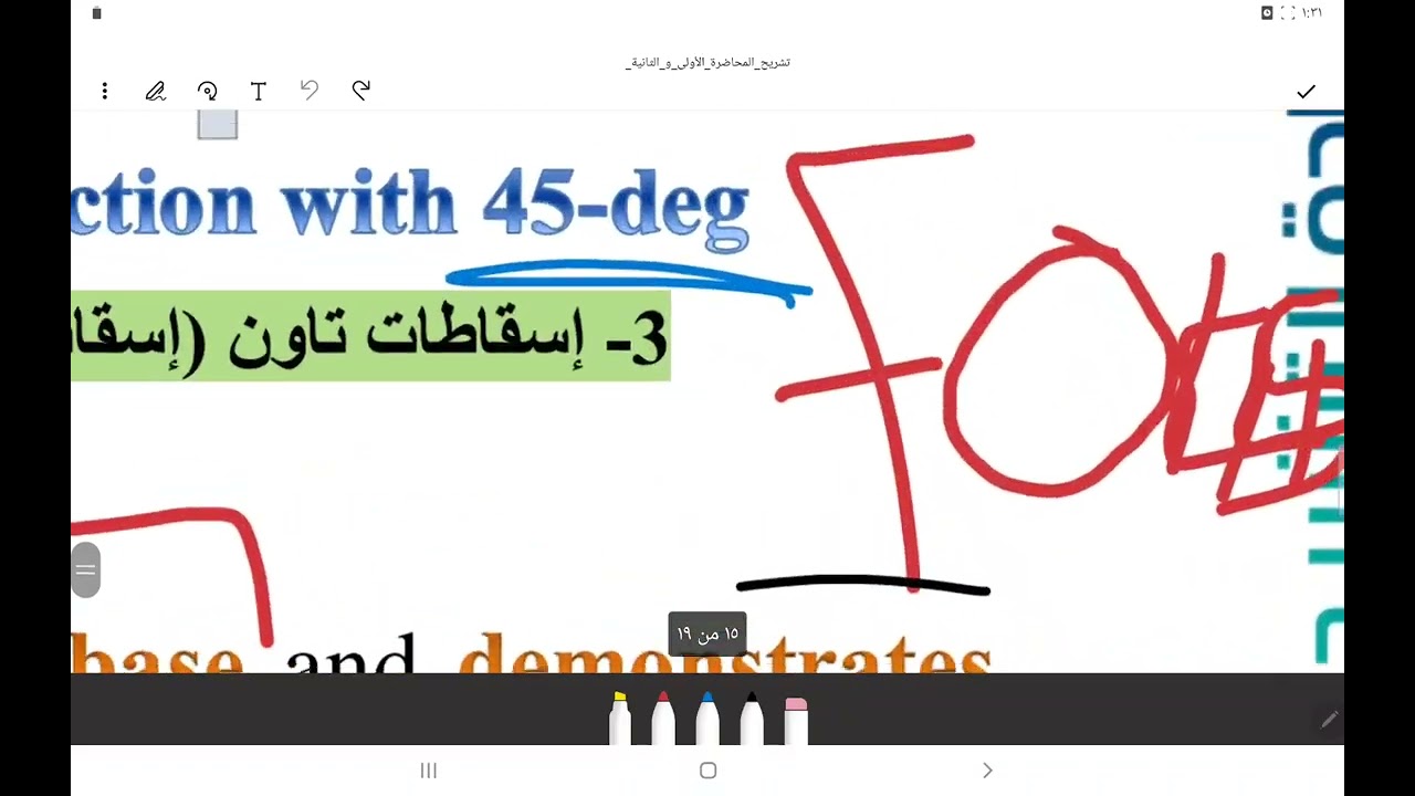 التشريح الوزاري/ محاضرة 2/ تقنيات الأشعة /مرحلة ثانية 