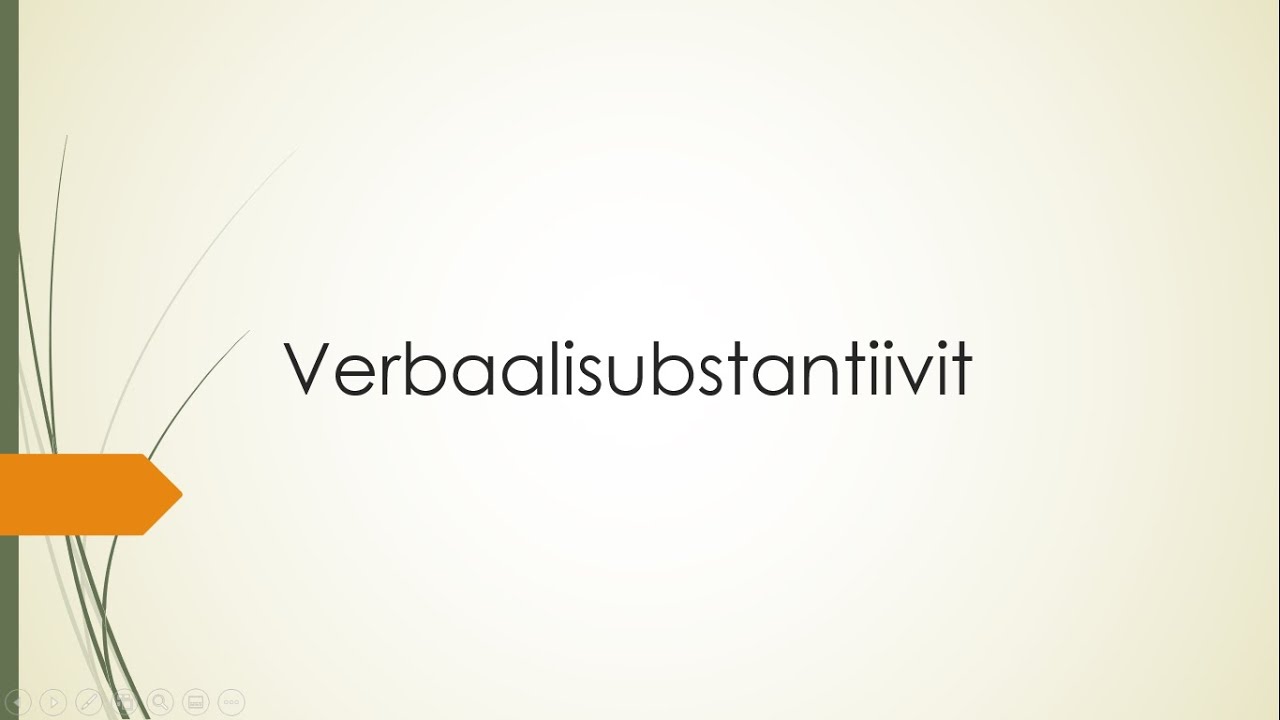 Verbaalisubstantiivi