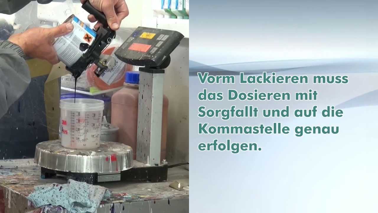 🇩🇪 Lackmischer ROTOGEN 1000 von Collomix. Autoreparaturlacke einfach perfekt gemischt