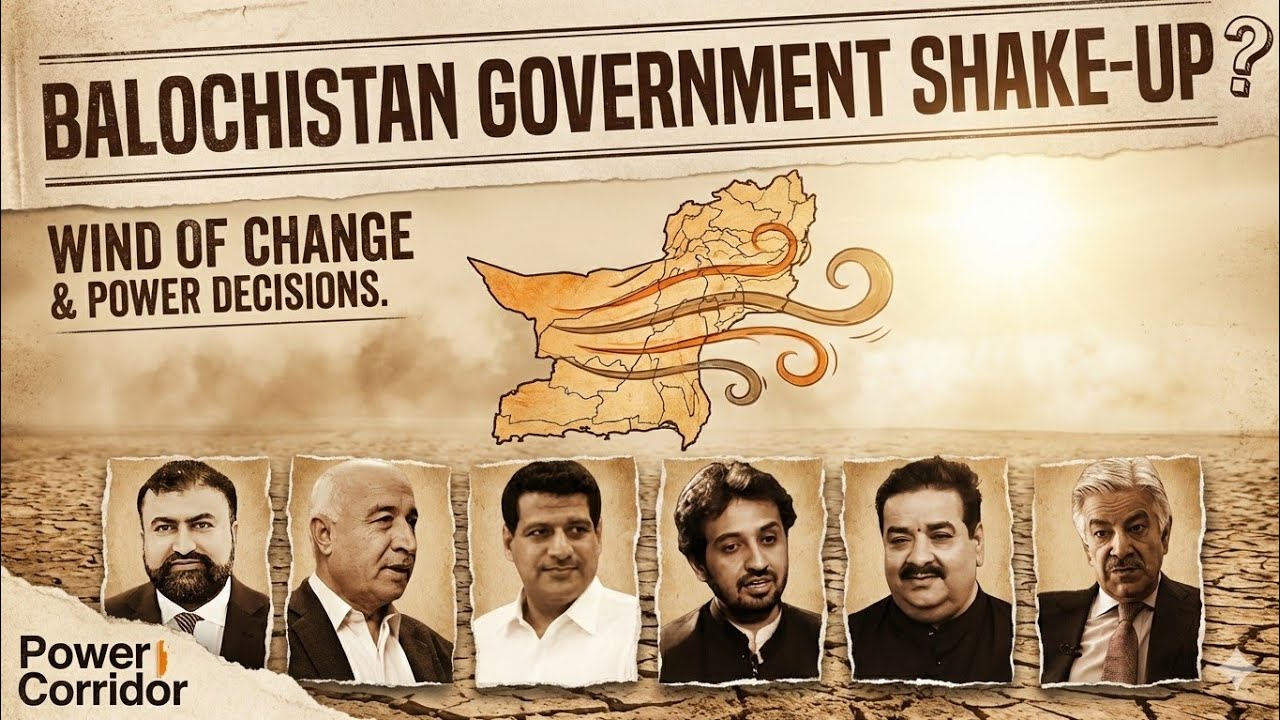 Balochistan Government Shake-Up? Ministries at Risk as Power Corridors Signal Change