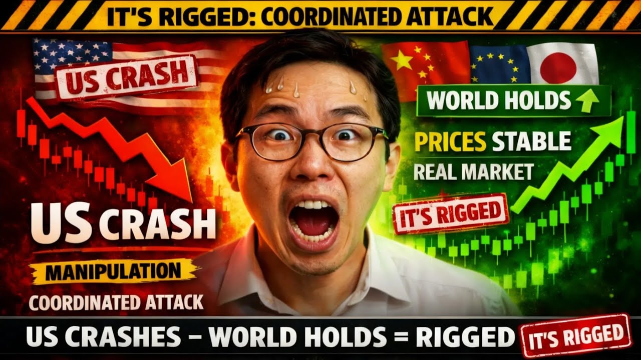 IT'S RIGGED: US Prices Crash While Global Prices Hold! (Coordinated Attack)