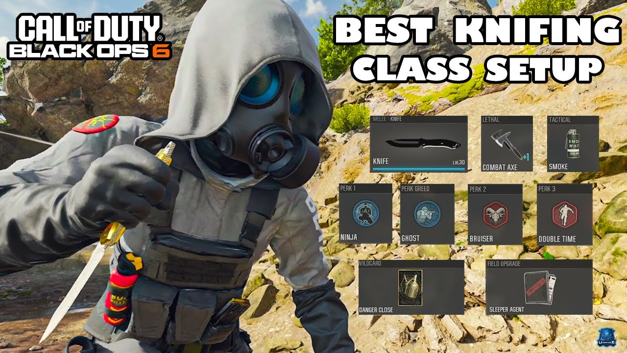 BEST KNIFING CLASS SETUP in Black Ops 6 (HOW TO KNIFE IN BO6)