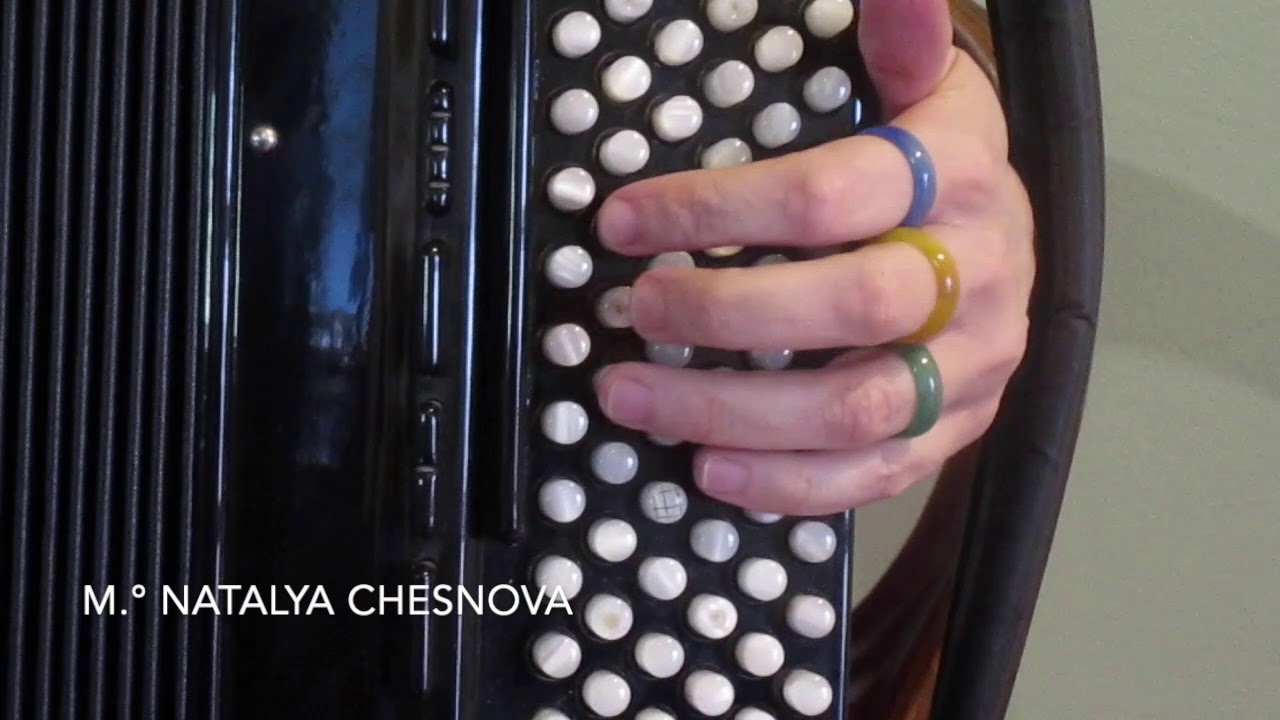 Scala Maggiore con i bassi standard Movimenti principali fisarmonica accordion
