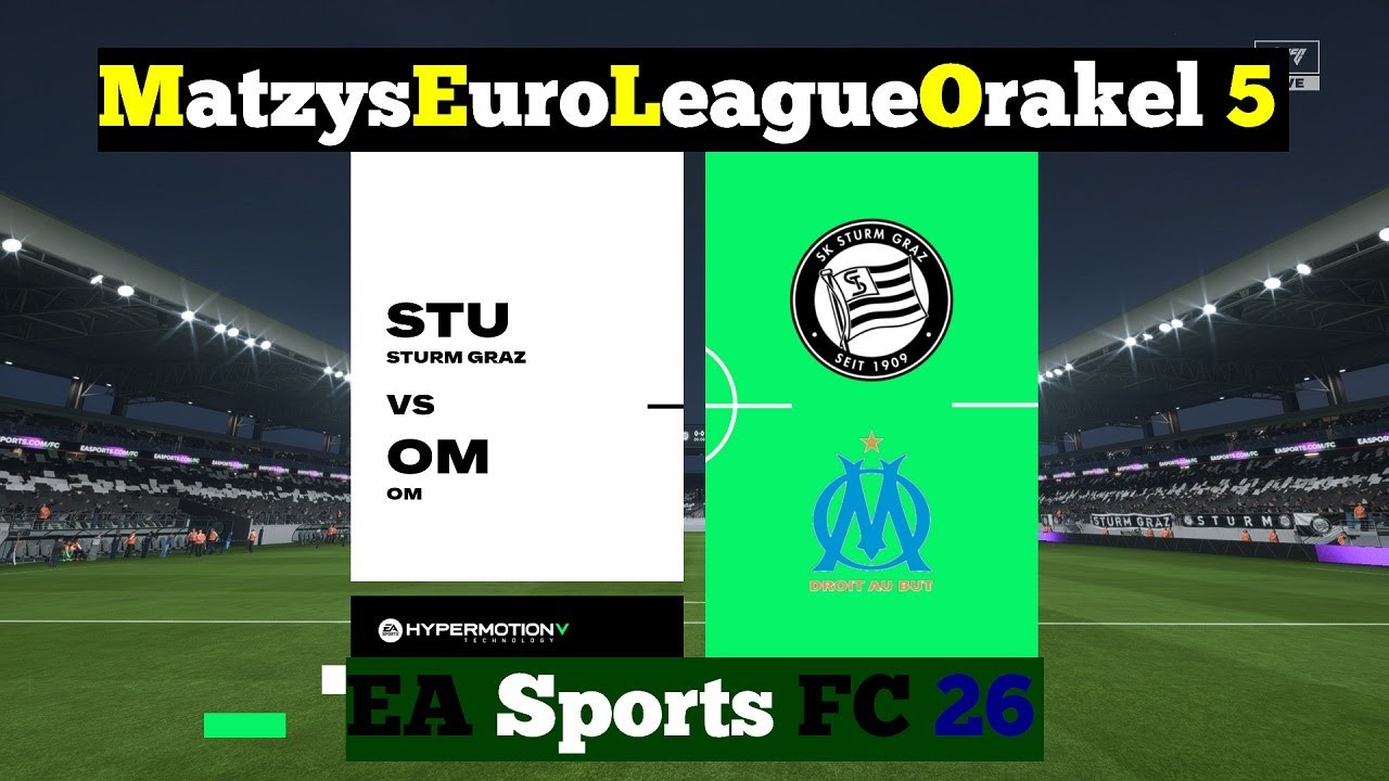 M.E.L.O. 5 ⚽ 181 SK Sturm Graz vs. Olympique Marseille ⚽ Spieltag 13 | EAFC 26