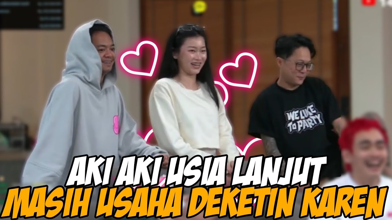 2 AKI AKI BIRAHI GODAIN KAREN🤣BRAVY PALING OP KALO SOAL KAREN🤣 #yb #marapthon3
